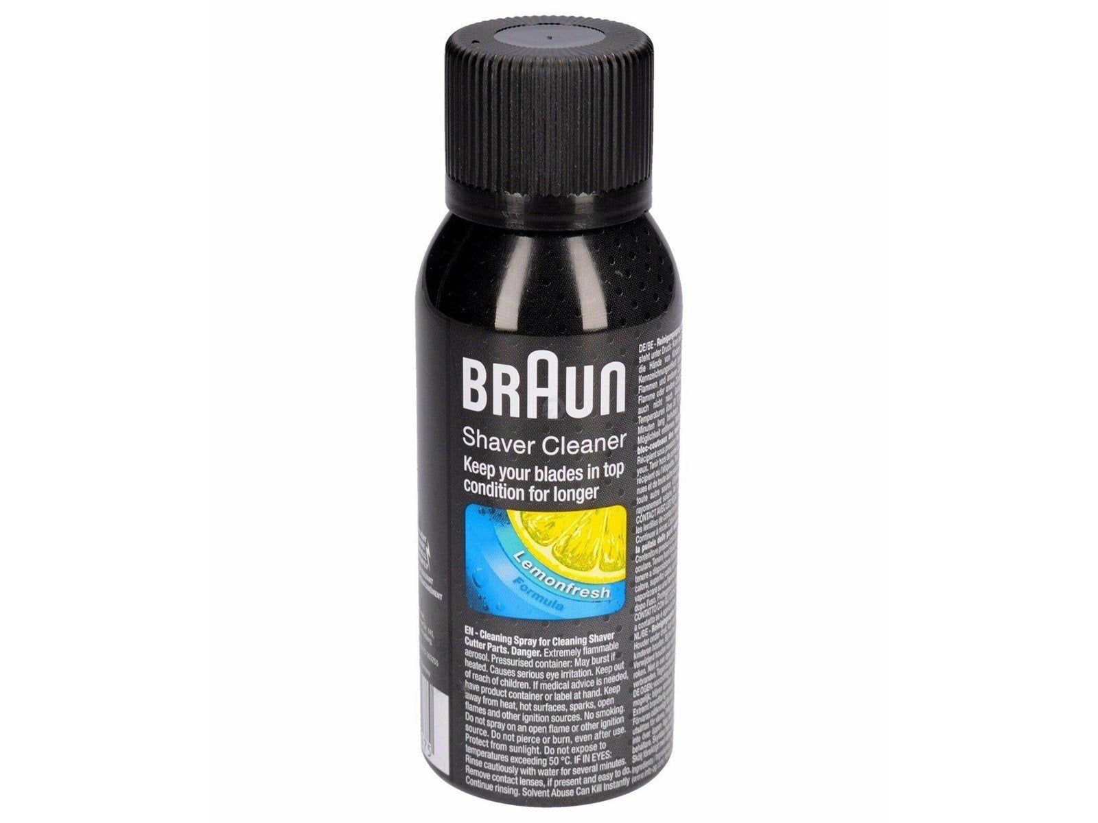 Braun Zubehör Cleaning Spray Lemon Fresh - 100 ml Braun Zubehör Cleaning Spray Lemon Fresh - 100 ml